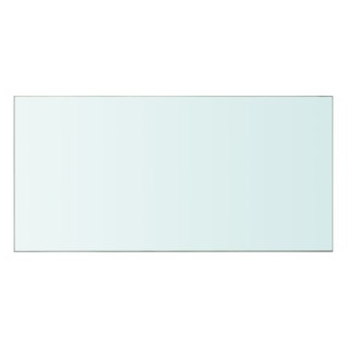Półka szklana, bezbarwny panel, 60x30 cm