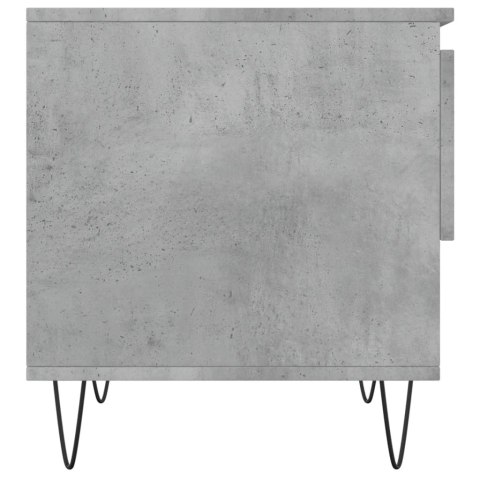 Stolik kawowy, szarość betonu, 50x46x50 cm