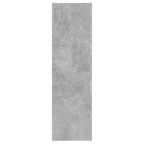 Półka ścienna, szarość betonu, 75x16x55 cm