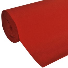 Czerwony dywan 1 x 20 cm, bardzo ciężki 400 g/m2