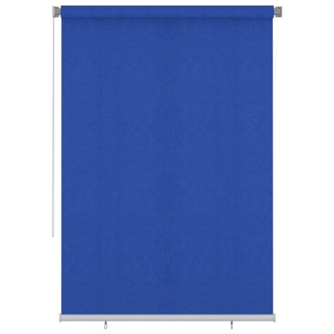 Roleta zewnętrzna, 160x230 cm, niebieska, HDPE