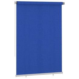 Roleta zewnętrzna, 160x230 cm, niebieska, HDPE