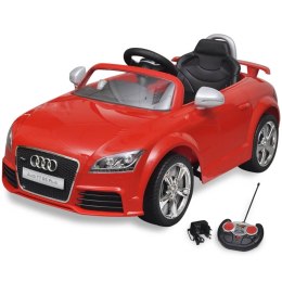 Zabawkowy samochód Audi TT RS z pilotem, czerwony