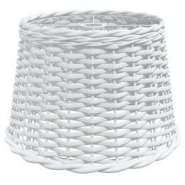 Klosz lampy wiszącej, biały, Ø40x26 cm, wiklina