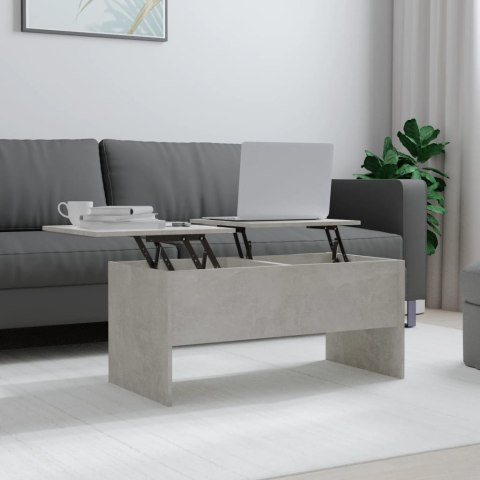 Stolik kawowy, betonowa szarość, 102x50,5x46,5 cm