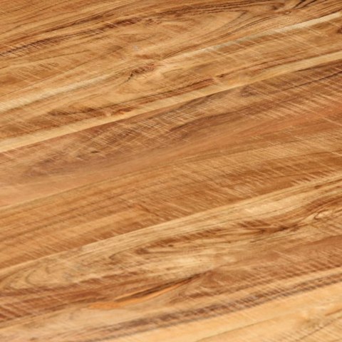 Stolik kawowy, 75x75x35 cm, lite drewno akacjowe