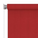 Roleta zewnętrzna, 60x140 cm, czerwona, HDPE