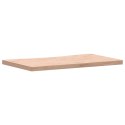 Blat do biurka, 100x(55-60)x4 cm, lite drewno bukowe