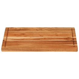 Deska do krojenia, 50x38x2,5 cm, lite drewno akacjowe