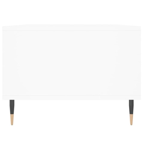 Stolik kawowy, biały 90x50x36,5 cm, materiał drewnopochodny