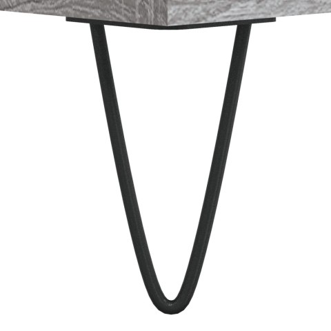 Stolik kawowy, szary dąb sonoma 90x50x36,5 cm, drewnopochodny