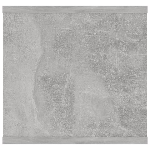 Półka ścienna, szarość betonu, 102x30x29 cm, płyta wiórowa