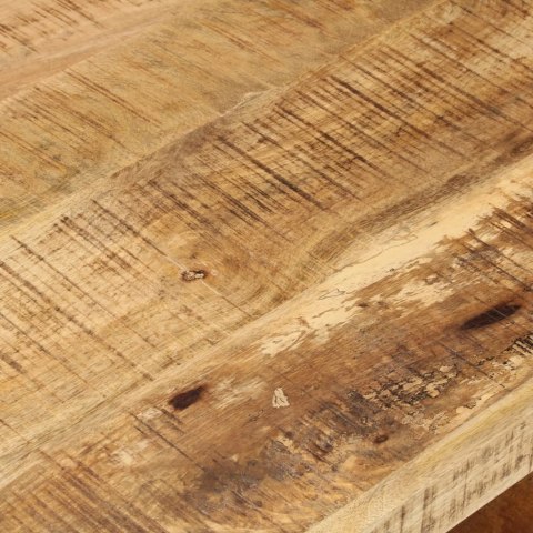 Stolik kawowy, 120x55x40 cm, lite drewno mango