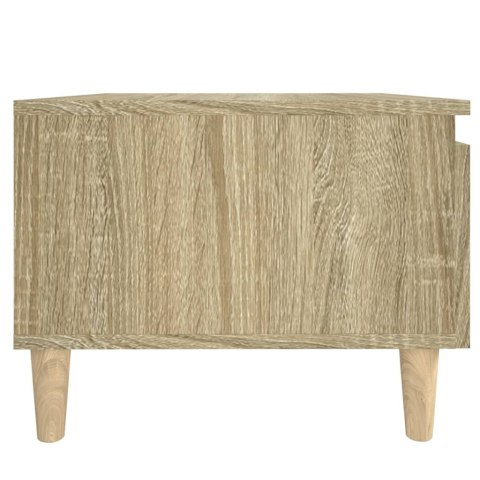 Stolik boczny, dąb sonoma, 50x46x35 cm, materiał drewnopochodny