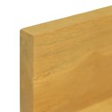 Półki ścienne, 2 szt., 90 x 10 x 10 cm, lite drewno tekowe