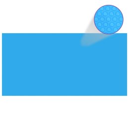 Pokrywa na basen, niebieska, 975 x 488 cm, PE