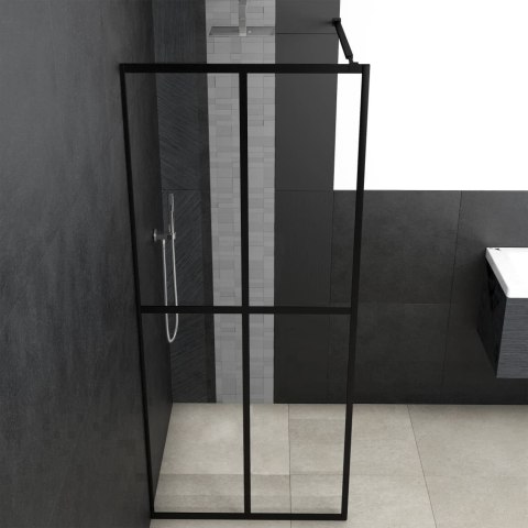Ścianka prysznicowa, przezroczyste szkło hartowane, 118x190 cm