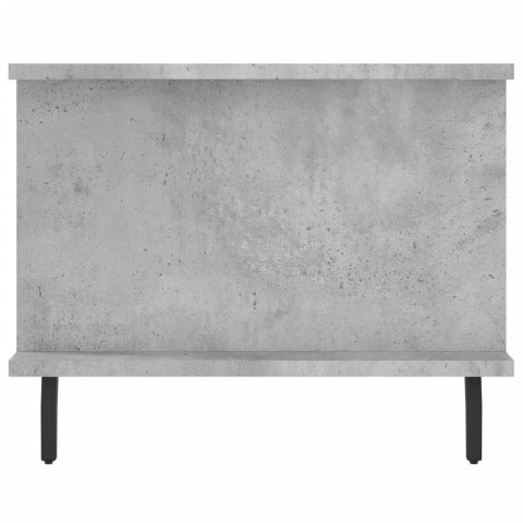 Stolik kawowy, szarość betonu, 90x50x40 cm