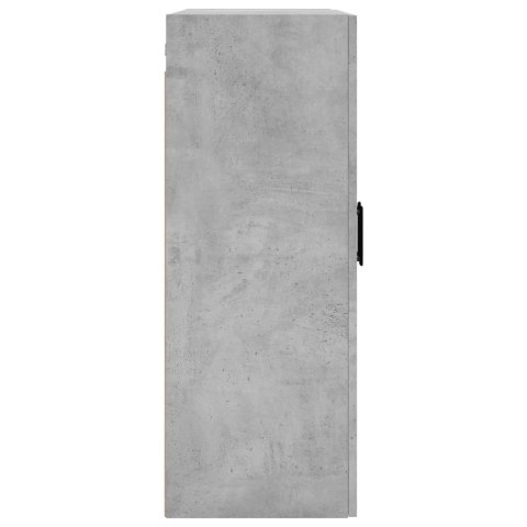 Szafka wisząca, szarość betonu, 69,5x34x90 cm