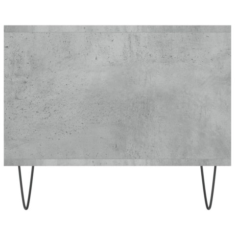Stolik kawowy, szarość betonu, 102x50x40 cm