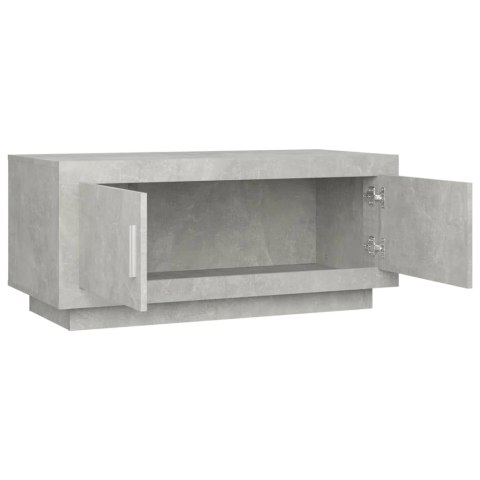 Stolik kawowy, betonowy, 102x50x45 cm, materiał drewnopochodny