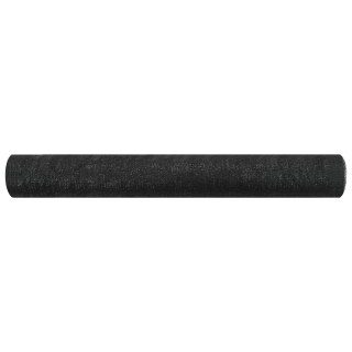 Siatka cieniująca, czarna, 1,5x25 m, HDPE, 75 g/m²