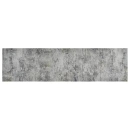Dywanik kuchenny, wzór betonu, 45x150 cm, aksamitny
