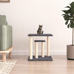 Drapak dla kota z platformami, ciemnoszary, 50 cm