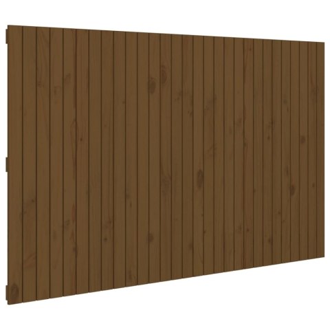 Wezgłowie łóżka, miodowy brąz, 185x3x110 cm, drewno sosnowe