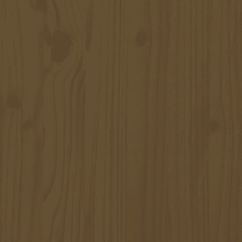 Wezgłowie łóżka, miodowy brąz, 185x3x110 cm, drewno sosnowe