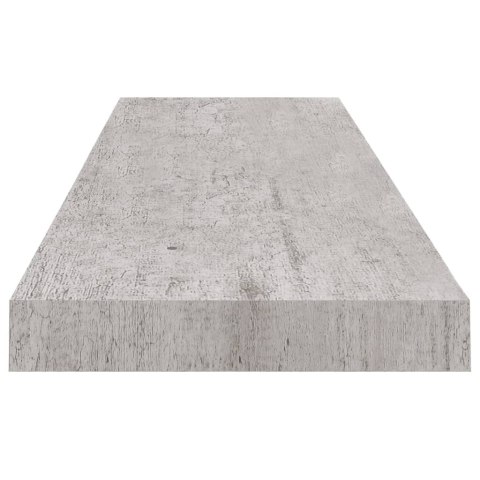 Półka ścienna, szarość betonu, 90 x 23,5 x 3,8 cm, MDF