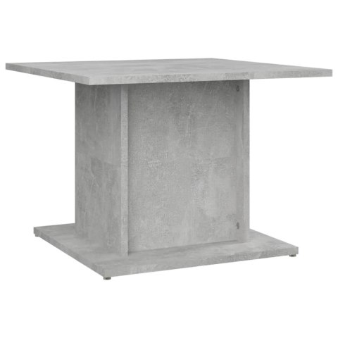 Stolik kawowy, szarość betonu, 55,5x55,5x40 cm, płyta wiórowa