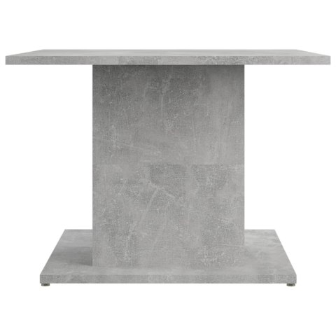 Stolik kawowy, szarość betonu, 55,5x55,5x40 cm, płyta wiórowa