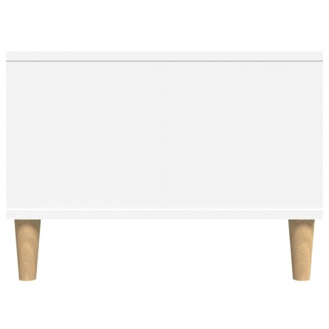 Stolik kawowy, biały 90x50x36,5 cm, materiał drewnopochodny
