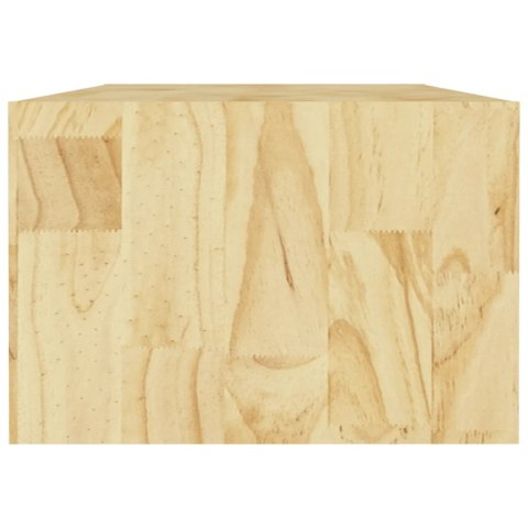 Stolik kawowy, 110x50x34 cm, lite drewno sosnowe
