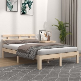 Rama łóżka, lite drewno, 200 x 200 cm