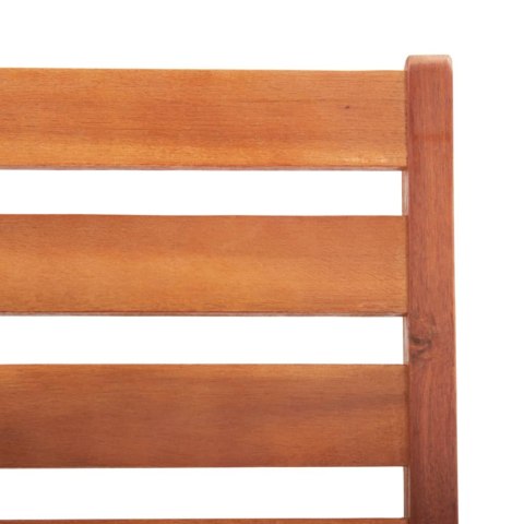 Krzesła stołowe do ogrodu, 8 szt., lite drewno akacjowe