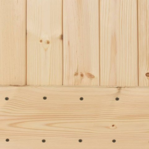 Drzwi NARVIK, 85x210 cm, lite drewno sosnowe