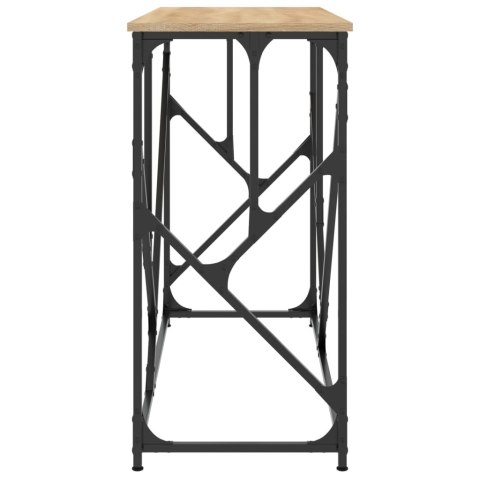 Stolik konsolowy, dąb sonoma, 100x40x80 cm