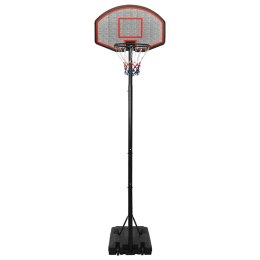 Stojak do koszykówki, czarny, 282-352 cm, polietylen