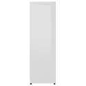 Szafka łazienkowa, wysoki połysk, biała, 30x30x95 cm