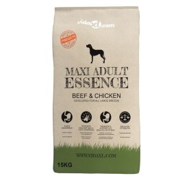 Sucha karma dla psów Maxi Adult Essence Beef&Chicken, 2 x 30 kg
