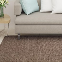 Sizalowy dywanik do drapania, brązowy, 66x250 cm