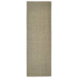 Sizalowy dywanik do drapania, kolor taupe, 66x200 cm