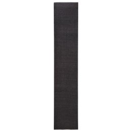 Dywanik sizalowy do drapania, czarny, 66x350 cm
