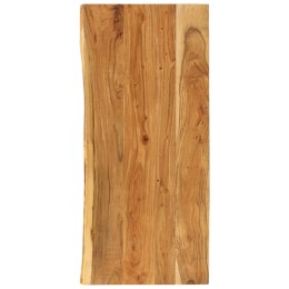 Blat łazienkowy, lite drewno akacjowe, 140x52x3,8 cm
