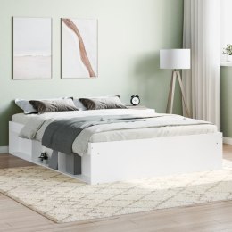 Rama łóżka, biała, 135x190 cm