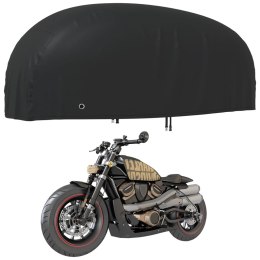 Pokrowiec na motocykl, czarny, 295x110x140 cm, Oxford 210D