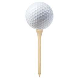 Kołki tee do golfa, 1000 szt., 54 mm, bambusowe
