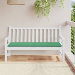 Poduszka na ławkę ogrodową, zielona 150x50x3 cm, tkanina Oxford